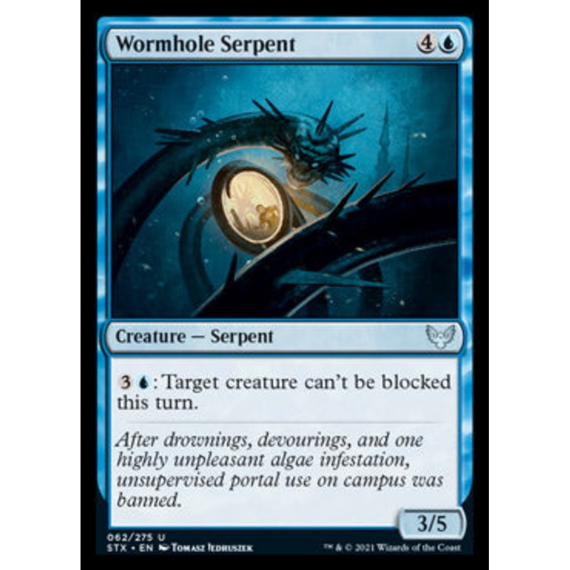 Wormhole Serpent [Strixhaven: School of Mages]