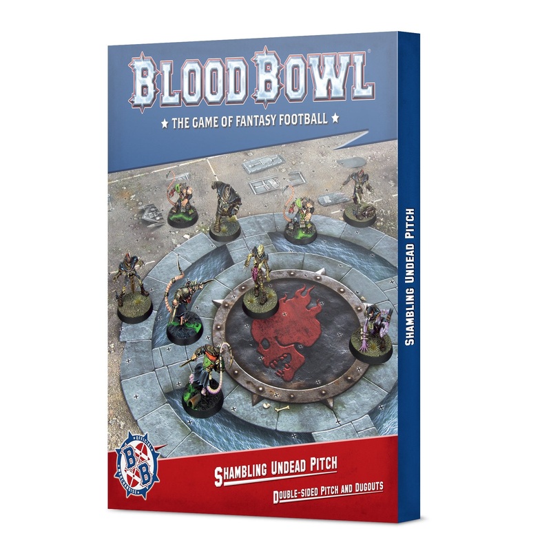 BLOOD BOWL SHAMBLING UNDEAD PITCH & DUGOUTS