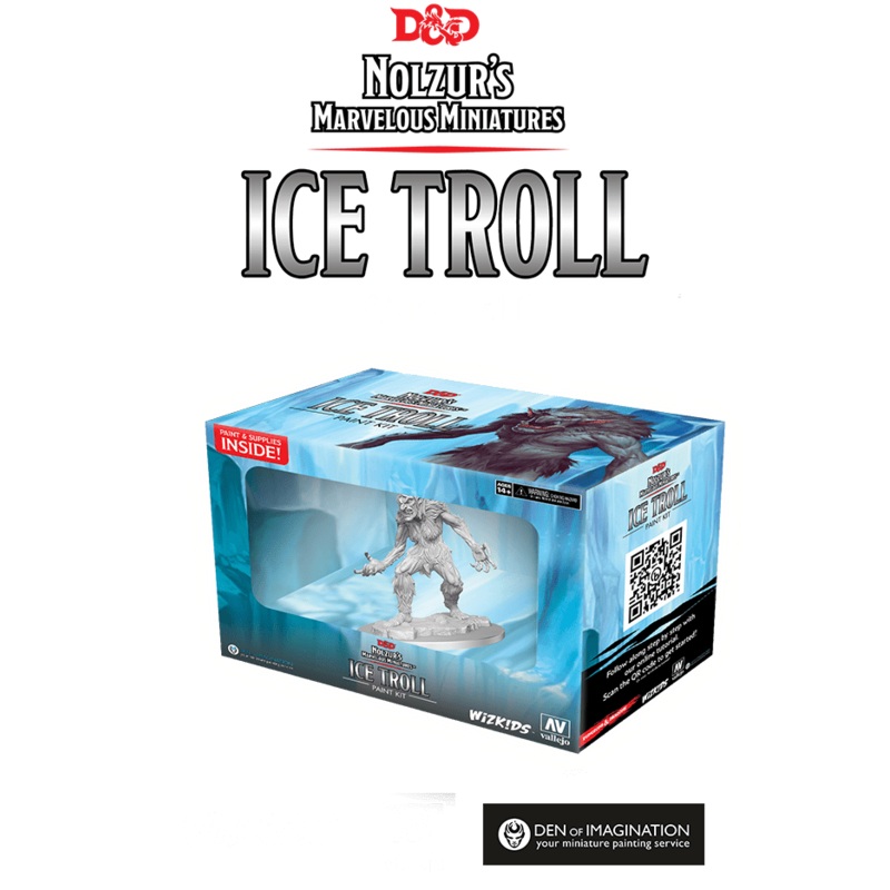 Nolzur's Marvelous Miniatures - Ice Troll Paint Kit