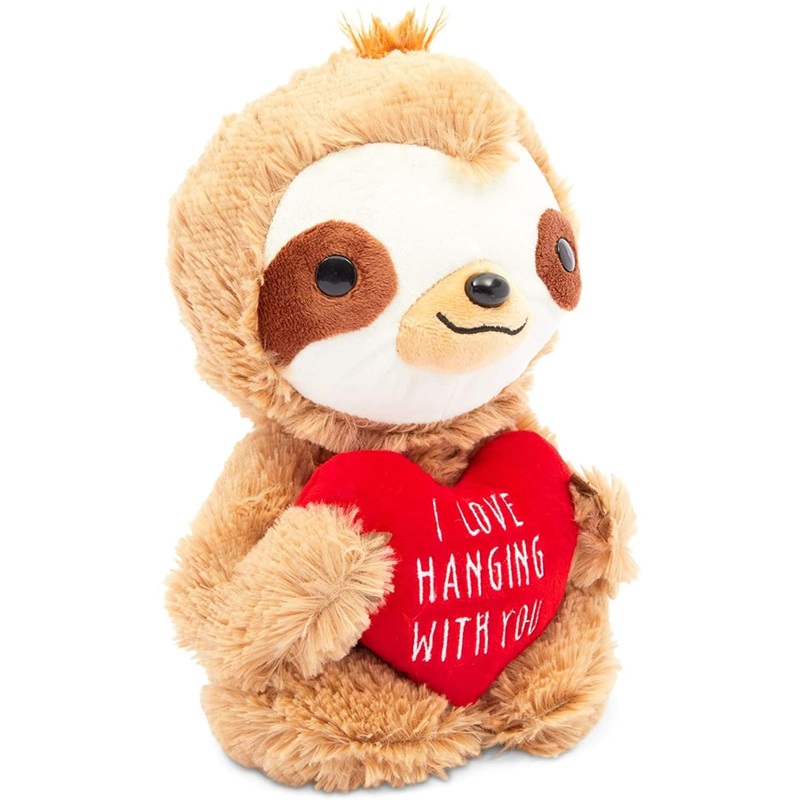 Blue Panda Soft Sloth Stuffed Animal, Comfort Plush Toys For Gifts, Collectibles, 10 Inches