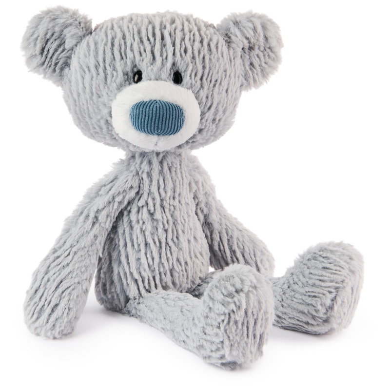 Gund Toothpick Wavy Bear, Teddy Bear Stuffed Animal For Ages 1 And Up, Gray, 15