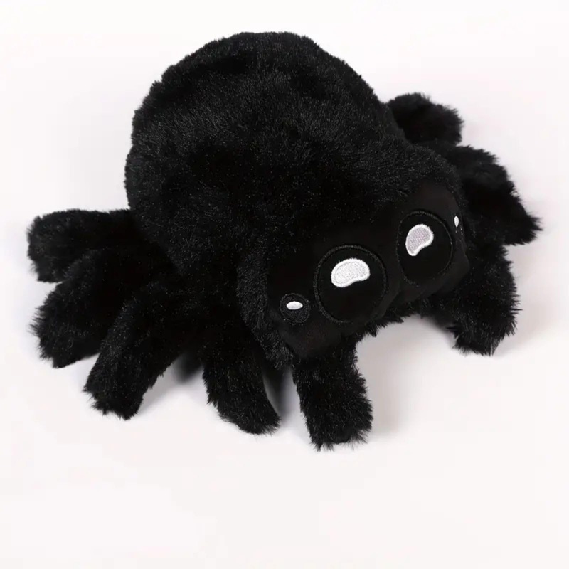 Sloplie Spider Plush Doll 6.3 Inch - Cute Spider Stuffed Animal Toy For Children?Perfect As A For Halloween And Christmas