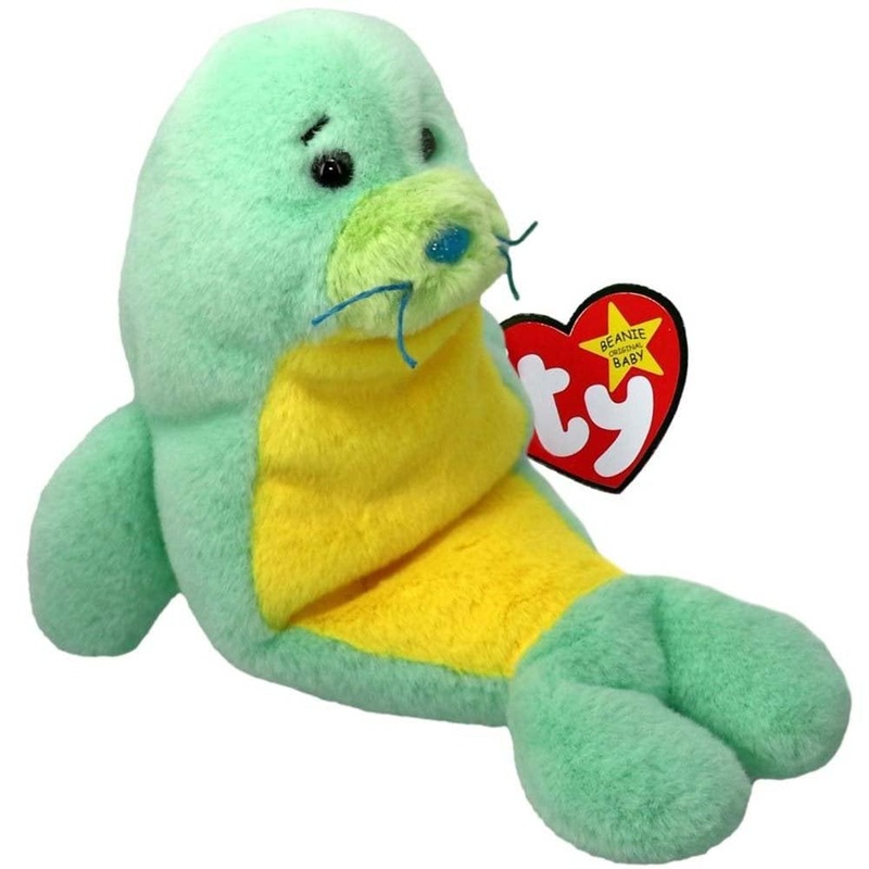 Ty Beanie Babies Stanley The Seal