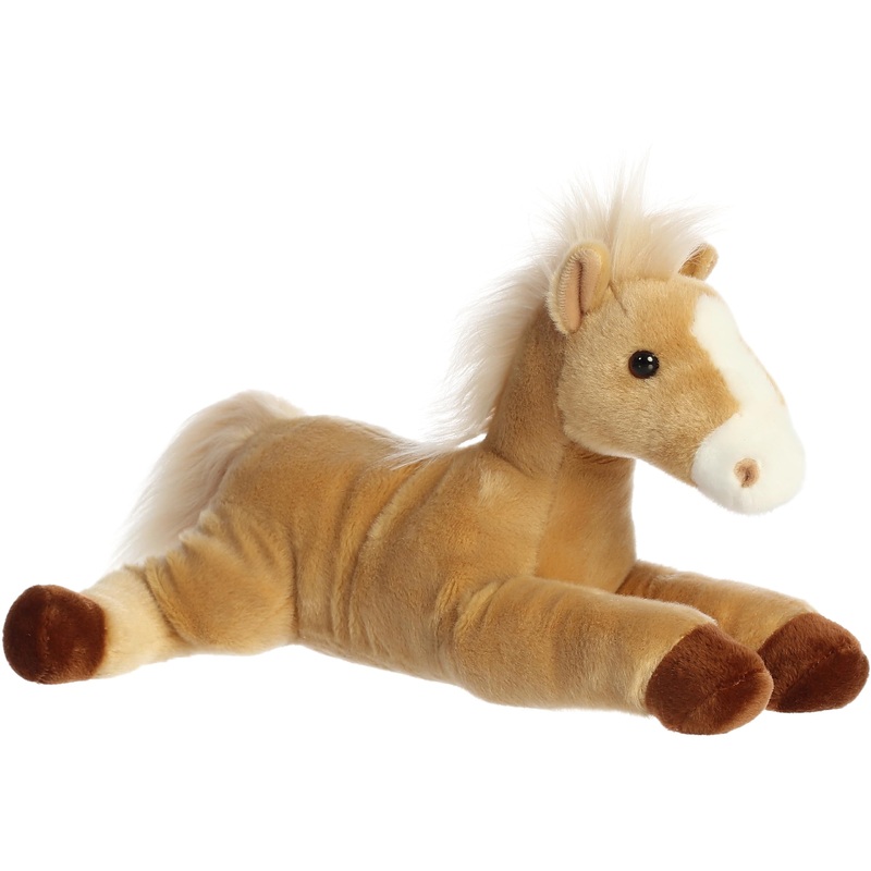 Aurora Adorable Flopsie Butterscotch Stuffed Animal - Playful Ease - Timeless Companions - Brown 12 Inches