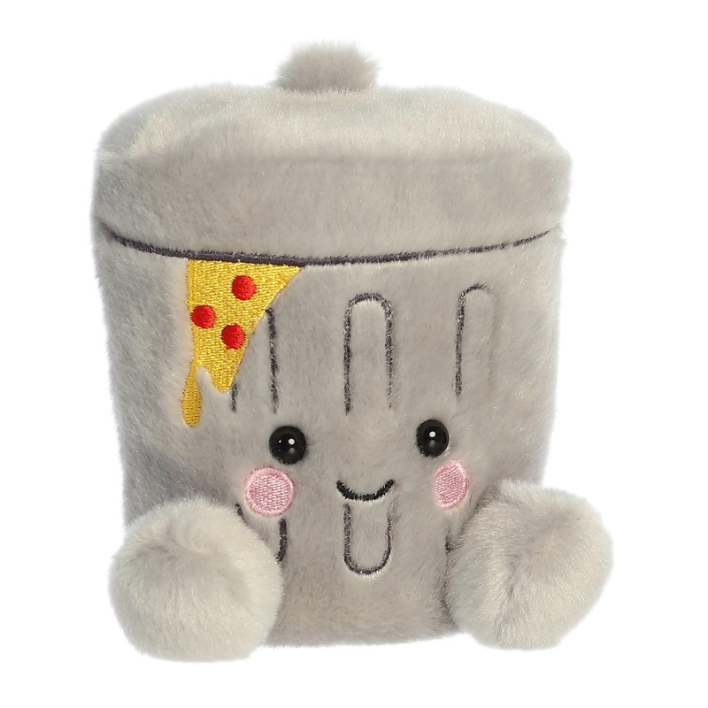 Aurora Adorable Palm Pals Garbanzo Trashcan Stuffed Animal - Fun Collectible Plush For Kids And Adult Collectors - Perfect For D