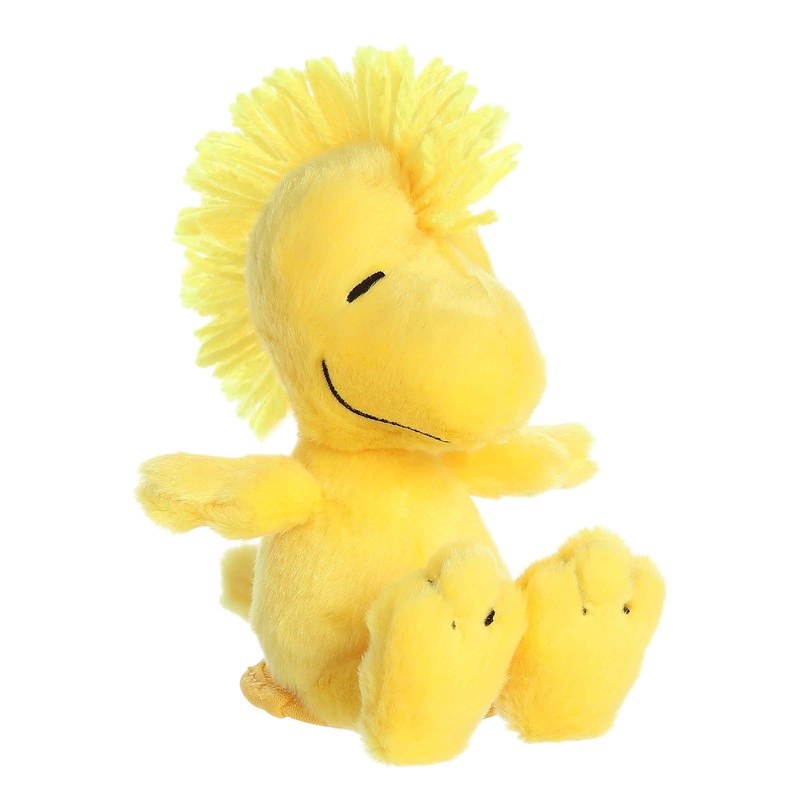 Aurora Timeless Peanuts Shoulderkins Woodstock Stuffed Animal - Classic Characters - Lasting Memories - Yellow 5 Inches