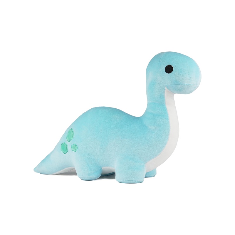 Avocatt Blue Brontosaurus Dinosaur Plushie - 10 Inches Stuffed Animal Plush Dino - Plushy And Squishy Long Neck Dinosaur - Cute