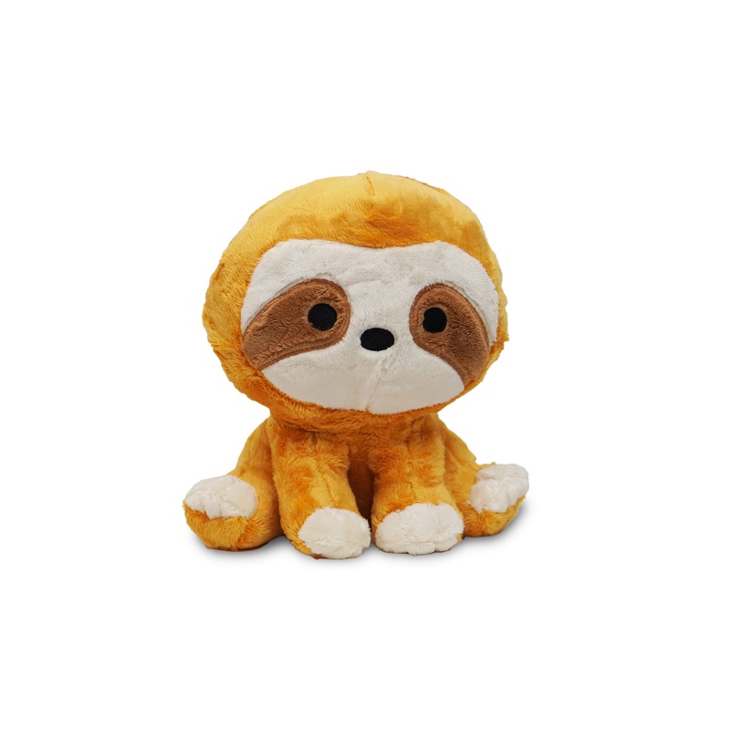 Avocatt Fuzzy Sloth Plushie Toy - 10 Inches Stuffed Animal Plush - Plushy And Squishy Sloth With Soft Fabric And Stuffing - Cute