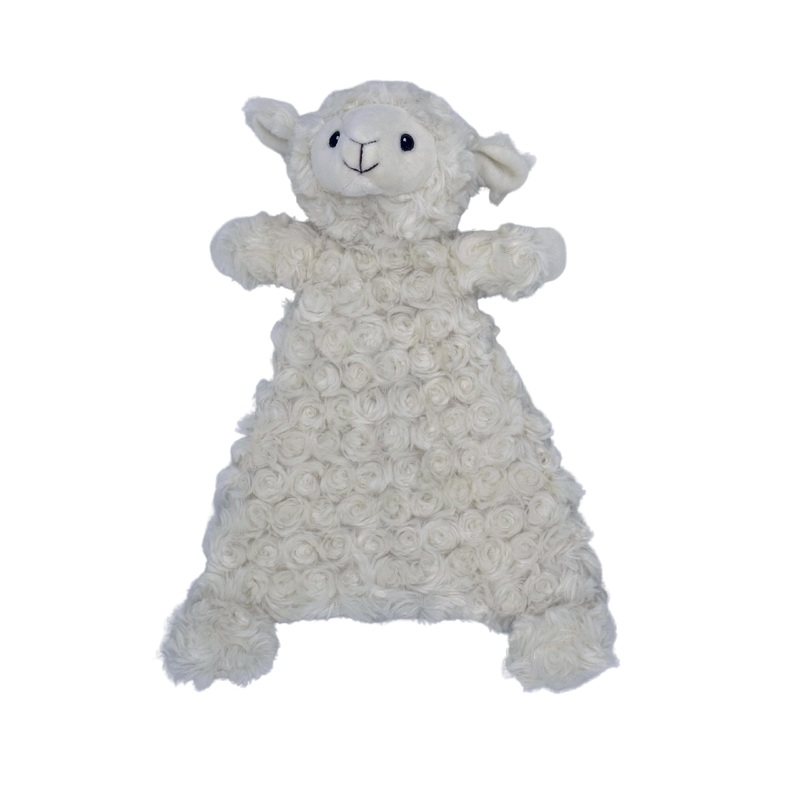 Baby Paper Crinkle Cuddlers Sensory Plush Lovie For Infants, Babies & Toddlers-Stuffed Animal (Lamb Crinkle Cuddler)