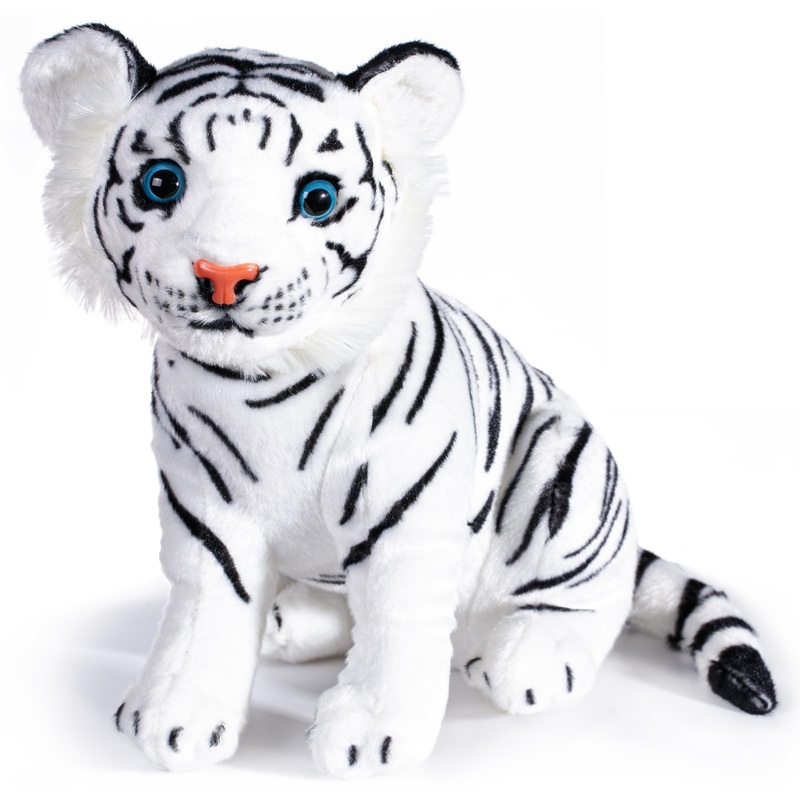 Berry President Stuffed Animal Toys, Plush Toys, Sitting Tiger Stuffed Toys, Lifelike And Lovely Animal Dolls, Gifts For 3+ Boys