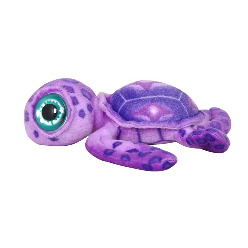 Cuddly Emulation Sea Turtle Soft Stuffed Animals Toys Doll,Tortoise Plushie Toys And Best Gifts For Baby Toys (Purple, 7 '')
