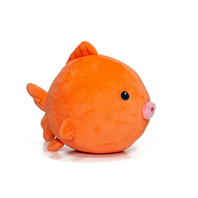 Snuggle Chubs | 10 In. Stuffed Animal, Sunny The Goldfish