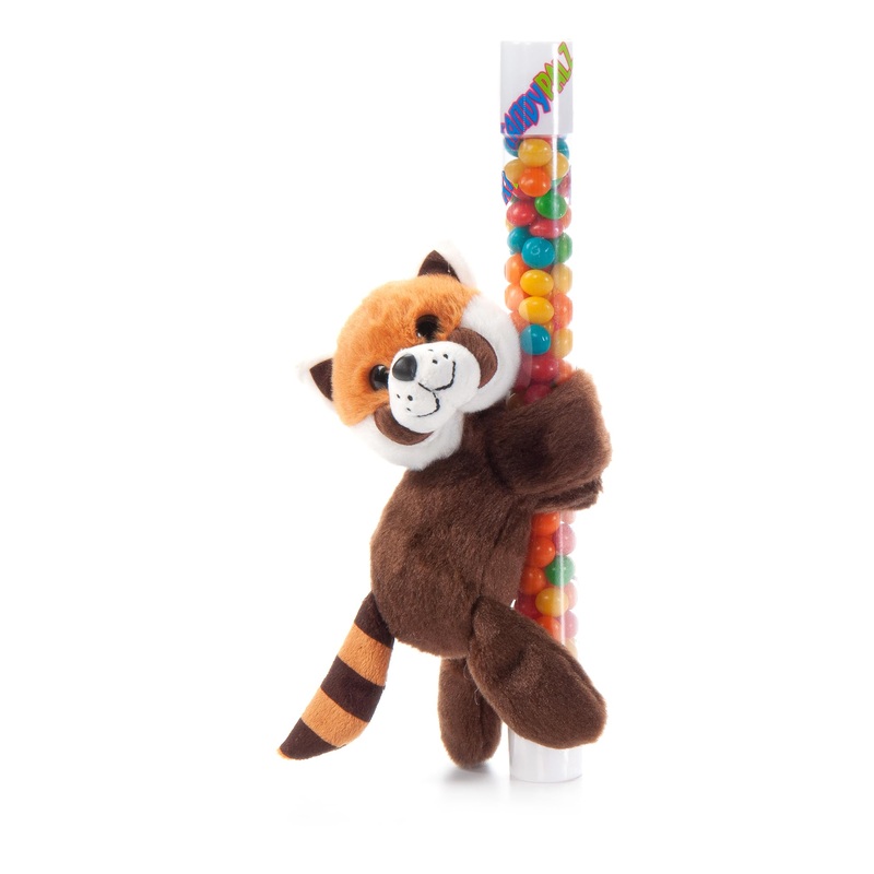 The Petting Zoo Red Panda Stuffed Animal Plushie Slap Bracelet, Gifts For Kids, Candypalz, Zoologee Red Panda Plush Toy