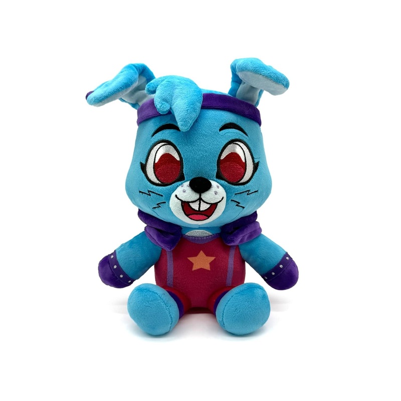 Youtooz Fnaf Ruined Glam Rock Bonnie 9'' Inch Plush, Ruined Glam Rock Bonnie Plushie, Collectible Ruined Glam Rock Bonnie From F
