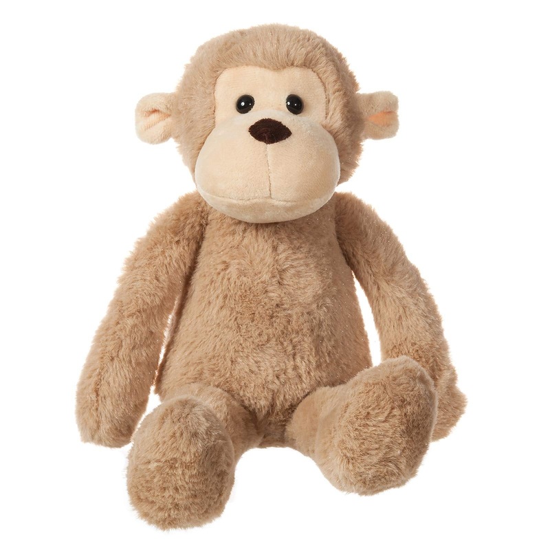 Apricot Lamb Toys Plush Light Brown Monkey Stuffed Animal Soft Cuddly Perfect For Child ?Light Brown Monkey,12 Inches?
