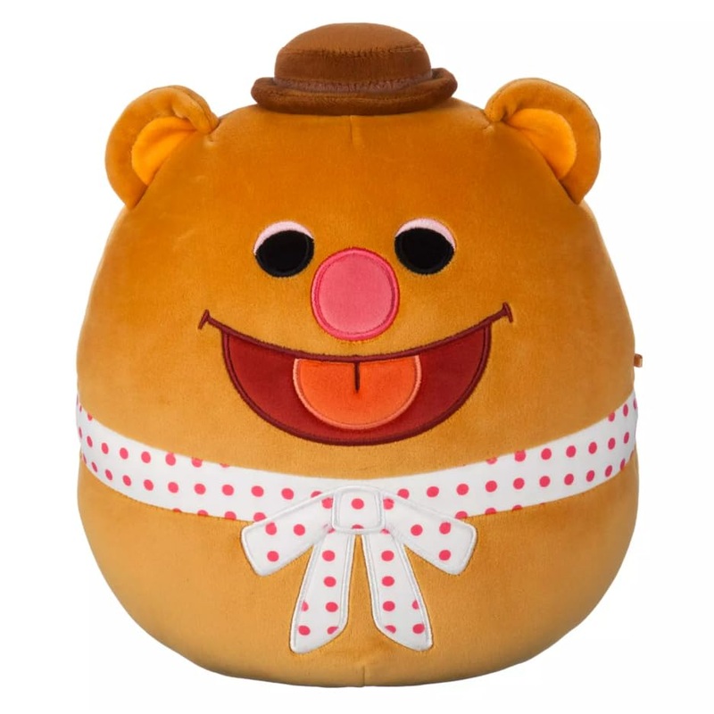 Squishmallows Muppets Fozzie Bear 8 Inch Plush