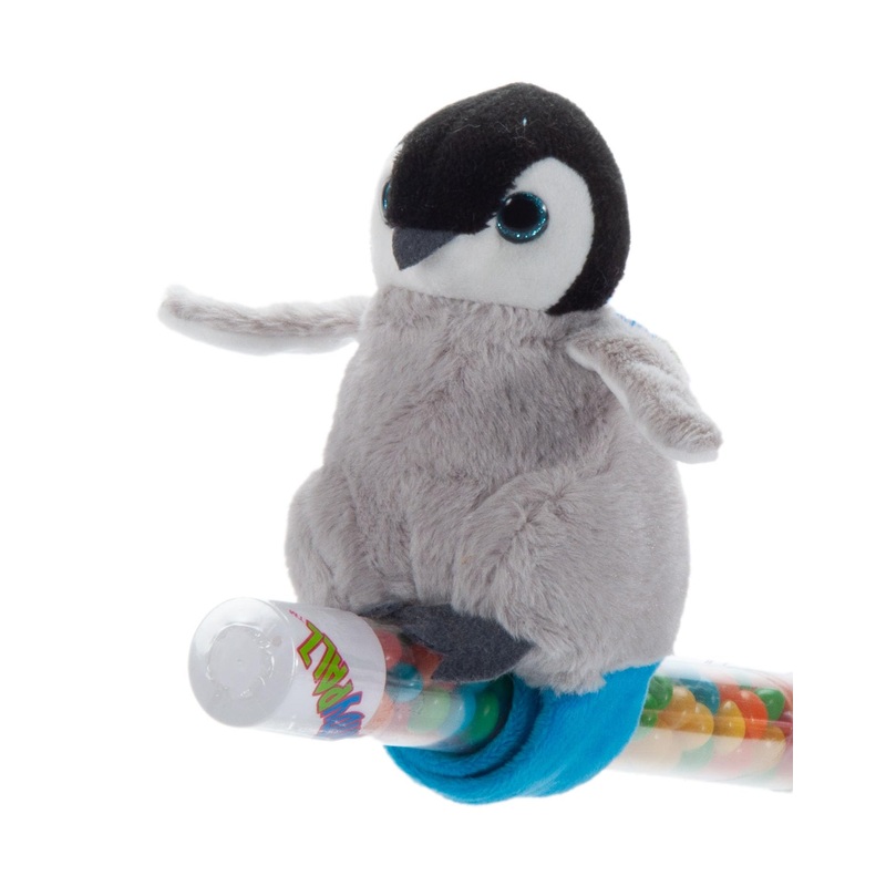 The Petting Zoo Penguin Chick Stuffed Animal Plushie Slap Bracelet, Gifts For Kids, Candypalz, Zoologee Penguin Plush Toy