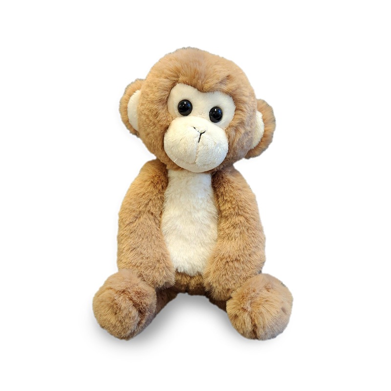 World'S Softest Plush Momo Monkey, Lushee, Medium, 10'' Stuffed Animal For Baby, Toddler, Kids, Adults - Soft, Huggable Stuffed