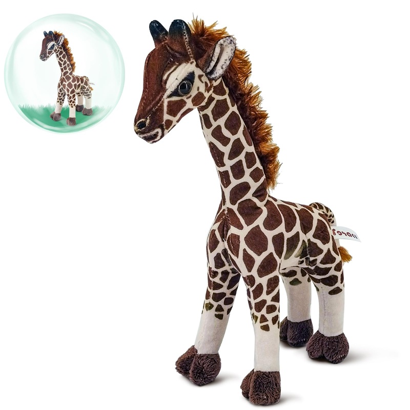 Yohaki Giraffe Plush Toy, 10'' Cute Giraffe, Washable Holiday Plush Toy, Stuffed Giraffe,Giraffe Stuffed Animal Birthday Gift Fo