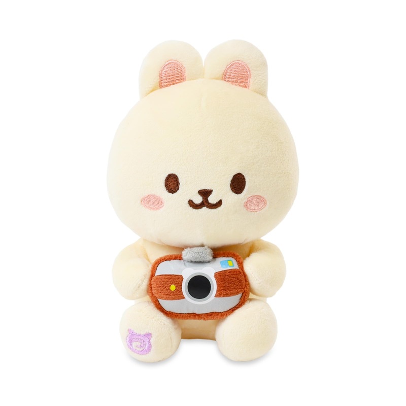 Anirollz Stuffed Animal Plush Toy - 6'' Small Sitting Plush Doll Soft, Squishy, Warm, Cute, Comfort, Safe Birthday Bunny Rabbit