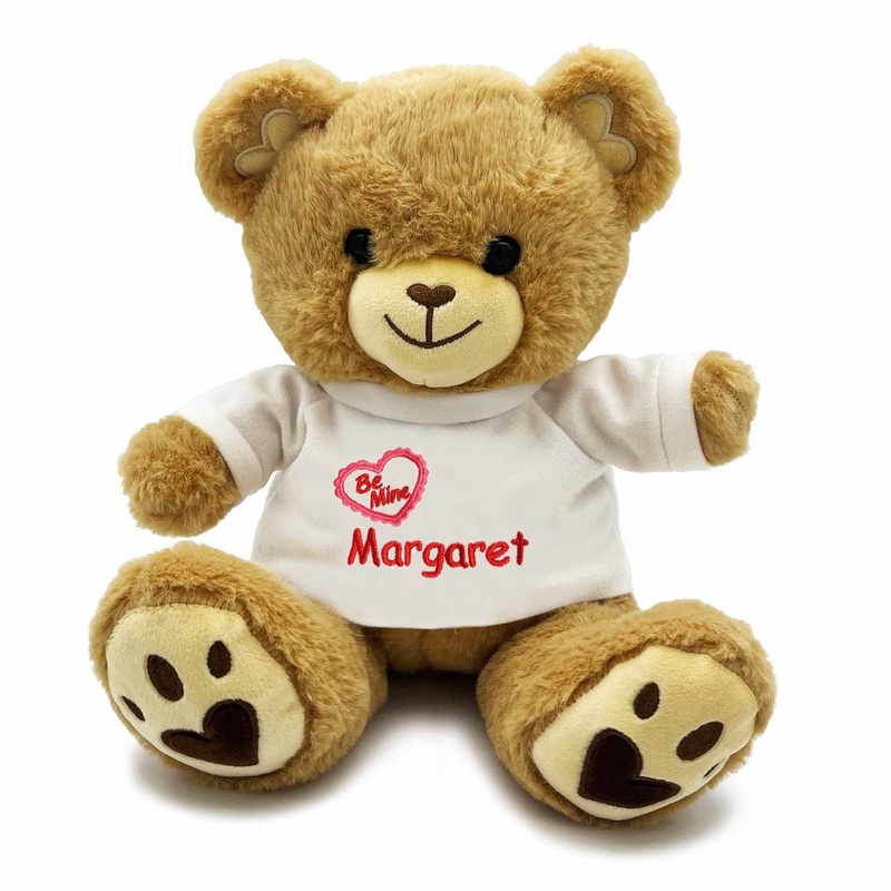 Dibsies Personalized Teddy Bear (Be Mine)