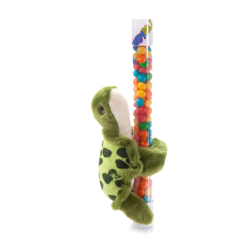 The Petting Zoo Sea Turtle Stuffed Animal Plushie Slap Bracelet, Gifts For Kids, Candypalz, Zoologee Sea Turtle Plush Toy