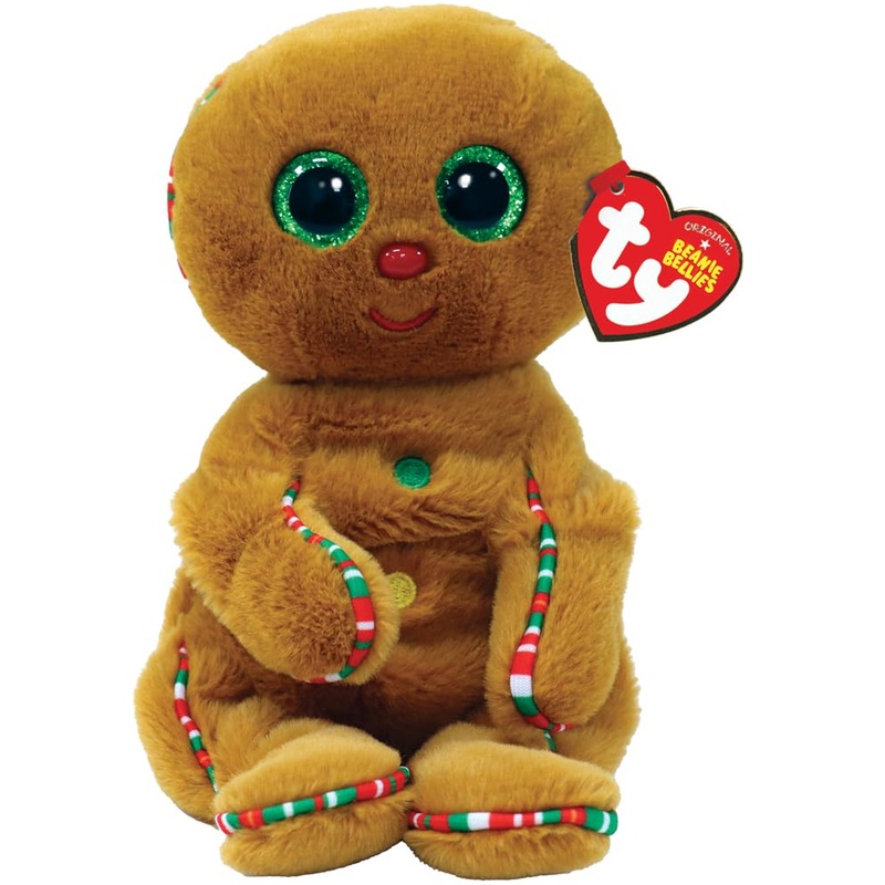 Ty Beanie Crispin - Gingerbread Man- 6''