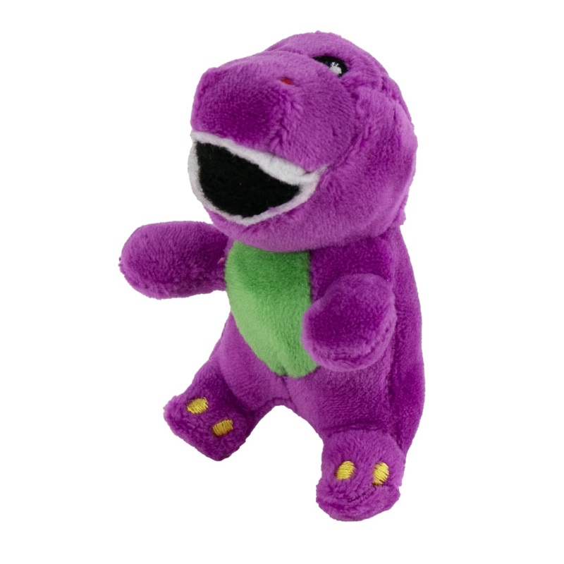 Worlds Smallest Barney Mini-Sized Purple Dinosaur Plush