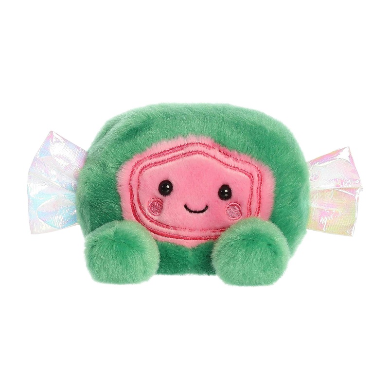 Aurora Adorable Palm Pals Jetty Saltwater Taffy Stuffed Animal - Pocket-Sized Play - Collectable Fun - Green 5 Inches
