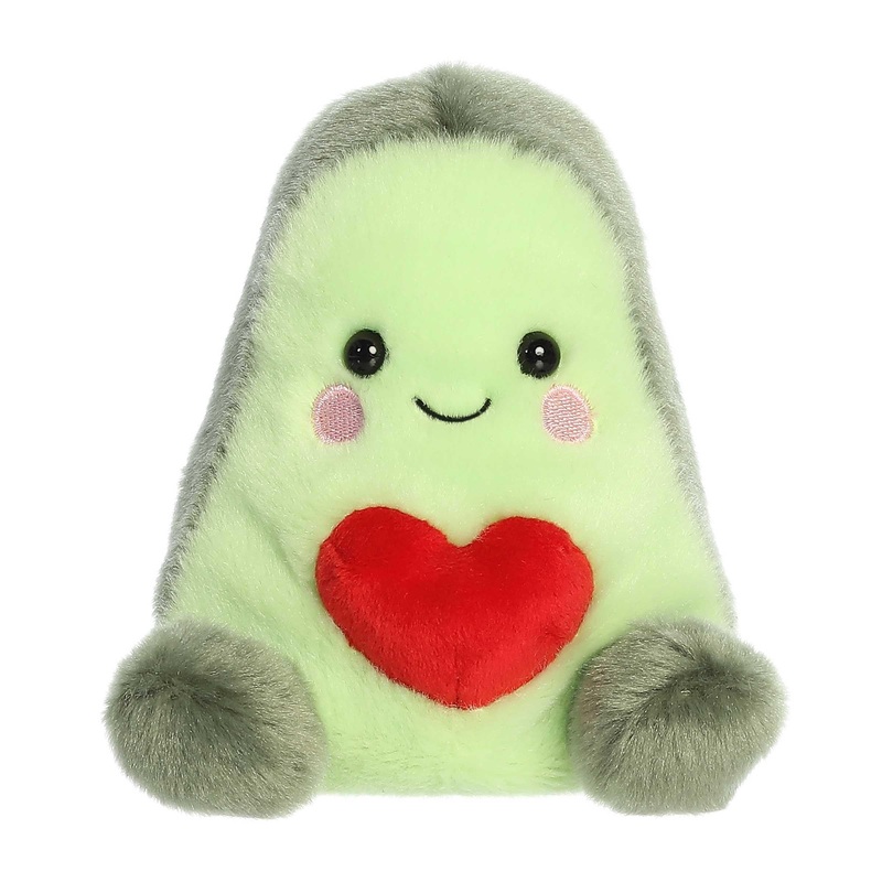 Aurora Adorable Palm Pals Portia Heart-Ocado Stuffed Animal - Pocket-Sized Play - Collectable Fun - Green 5 Inches