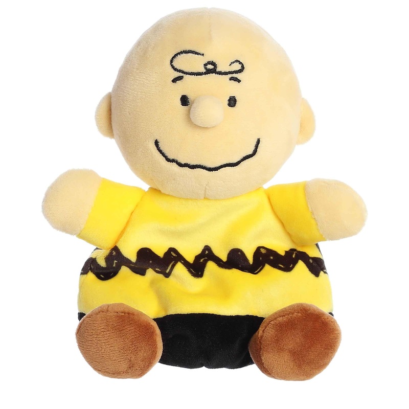 Aurora Timeless Peanuts Palm Pals Charlie Brown Stuffed Animal - Classic Characters - Lasting Memories - Multicolor 5 Inches
