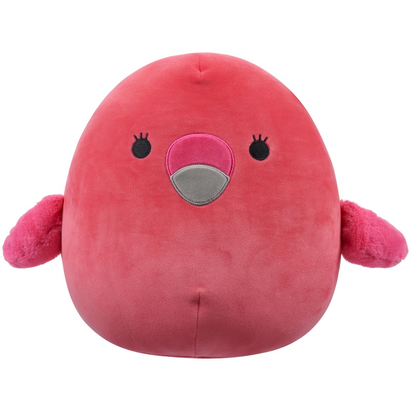 Squishmallows Original 12-Inch Cookie Pink Flamingo - Official Jazwares Plush