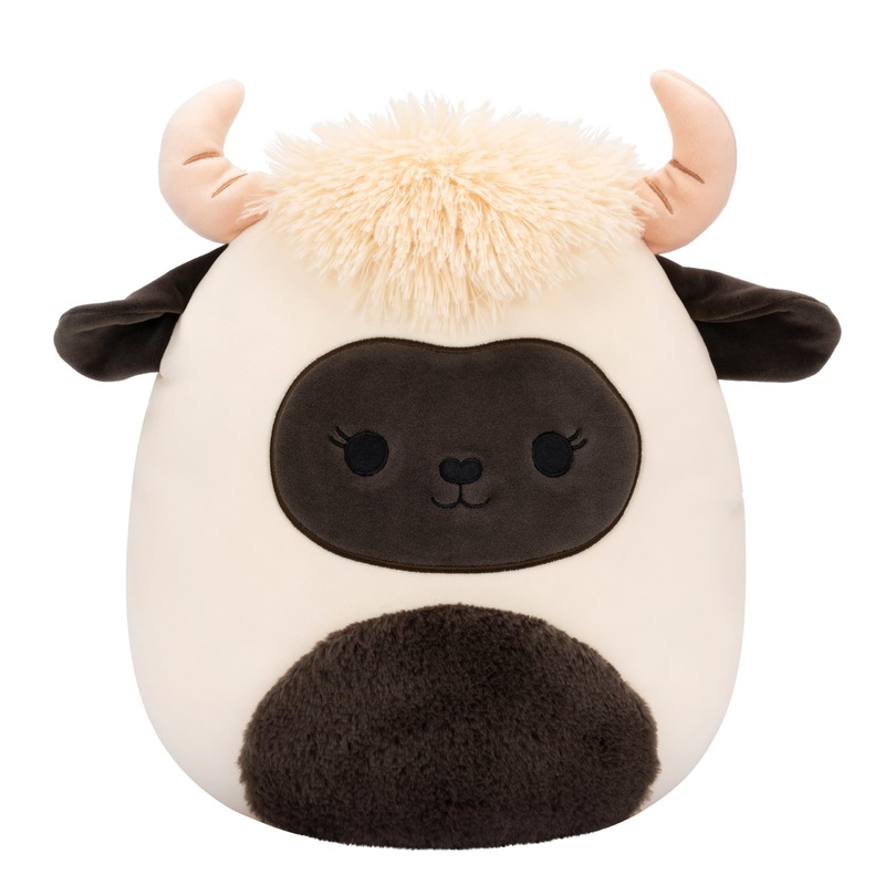 Squishmallows Original 12In Venus The Blacknose Sheep With Fuzzy Black Belly - Official Jazwares Plush (Medium-Sized)