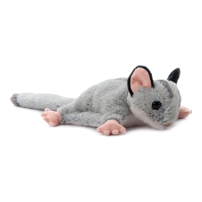 The Petting Zoo Sugar Glider Stuffed Animal Plushie, Gifts For Kids, Wild Onez Wildlife Animals, Sugar Glider Plush Toy 9 Inches