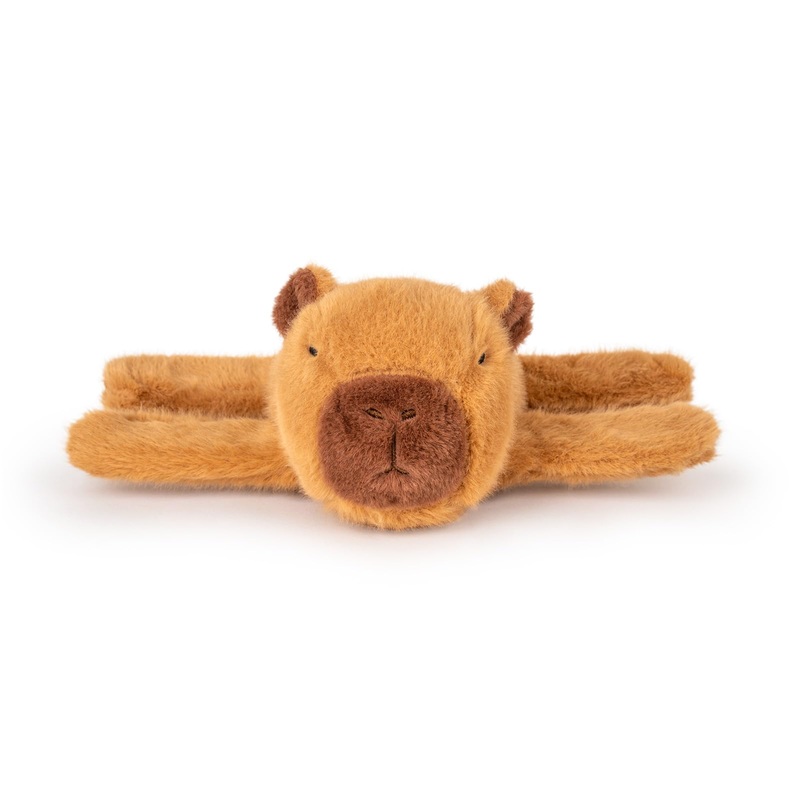 Wanwu World Capybara Plush Cute Capybara Slap Bracelet Capybara Stuffed Animal Plushies Toy Gift For Kids Boys Girls Birthdays