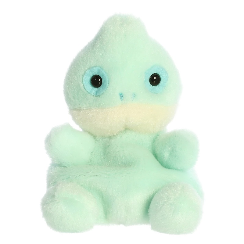 Aurora Adorable Palm Pals Change Chameleon Stuffed Animal - Pocket-Sized Fun - On-The-Go Play - Green 5 Inches