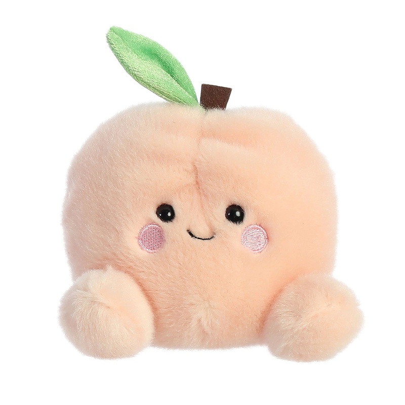 Aurora Adorable Palm Pals Mellow Peach Stuffed Animal - Pocket-Sized Play - Collectable Fun - Pink 5 Inches
