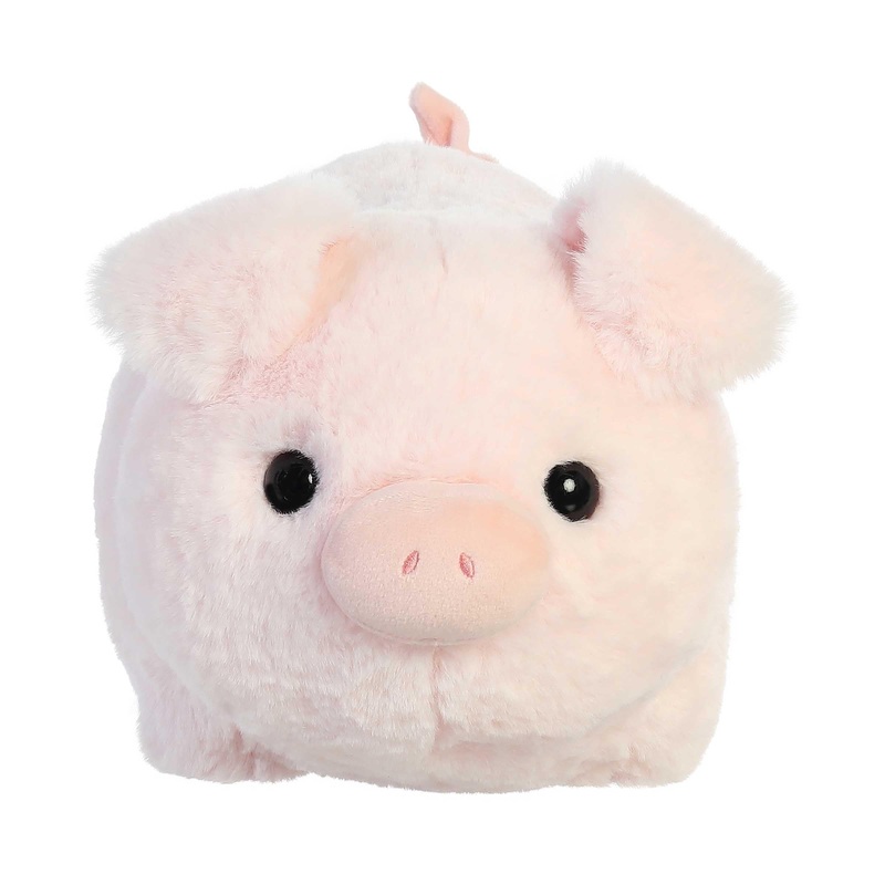 Aurora Adorable Spudsters Cutie Pig Stuffed Animal - Comforting Cuddles - Playful Companions - Pink 10 Inches