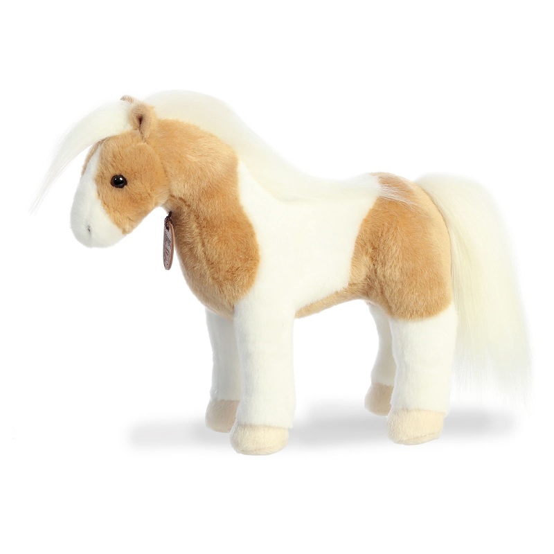 Aurora Exquisite Breyer Chincoteague Pony Stuffed Animal - Realistic Detailing - Imaginative Play - Brown 11 Inches