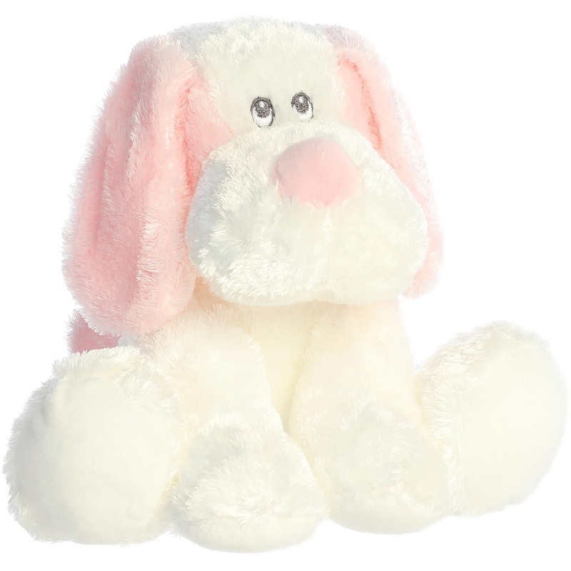 Aurora Playful Scruff & Dafney Dafney Baby Stuffed Animal - Soft & Cuddly Toy - Imaginative Play - Pink 9 Inches