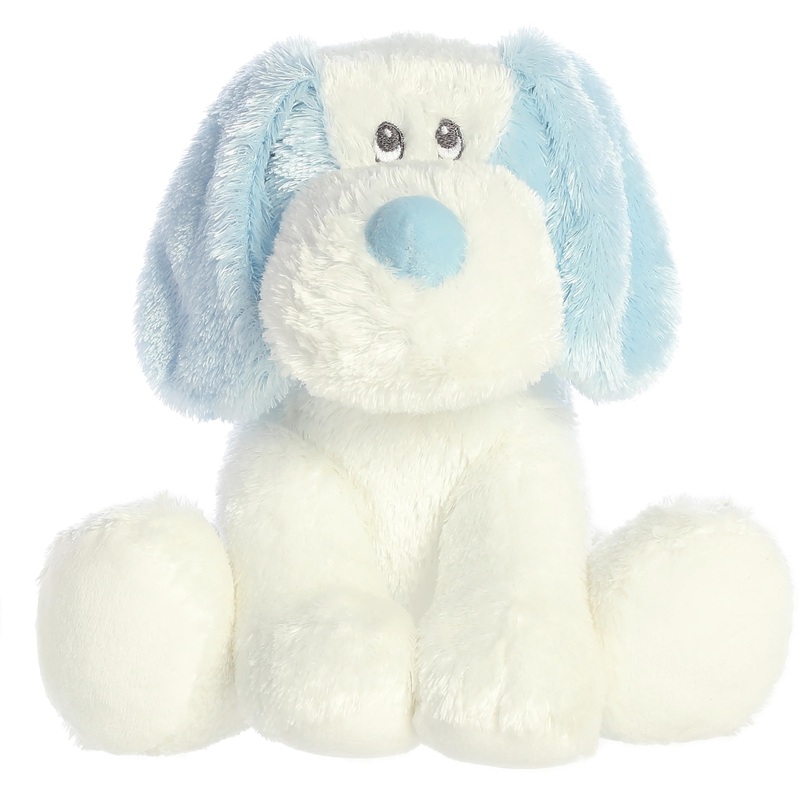 Aurora Playful Scruff & Dafney Scruff Baby Stuffed Animal - Soft & Cuddly Toy - Imaginative Play - Blue 9 Inches