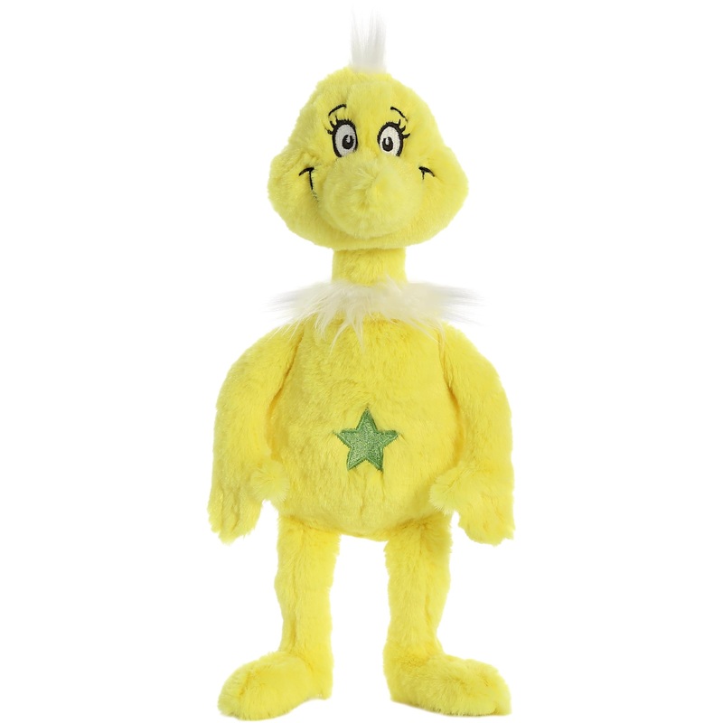 Aurora Whimsical Dr. Seuss Sneetch Stuffed Animal - Magical Storytelling - Officially Licensed - Yellow 12 Inches