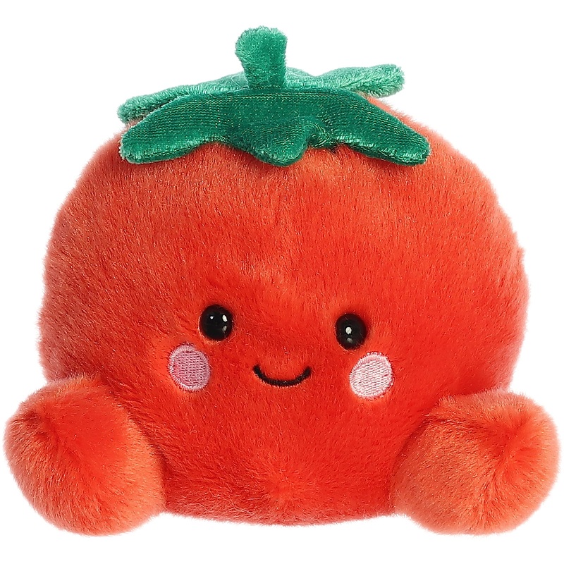 Aurora Adorable Palm Pals Boyd Tomato Stuffed Animal - Pocket-Sized Play - Collectable Fun - Red 5 Inches
