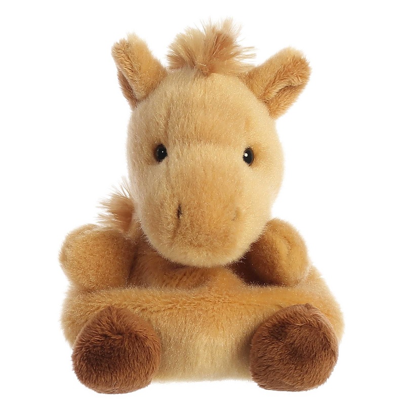 Aurora Adorable Palm Pals Gallop Pony Stuffed Animal - Pocket-Sized Play - Collectable Fun - Brown 5 Inches