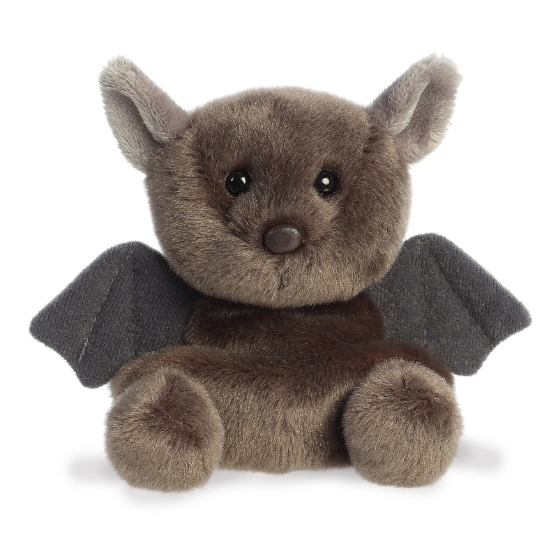 Aurora Adorable Palm Pals Luna Bat Stuffed Animal - Pocket-Sized Play - Collectable Fun - Brown 5 Inches