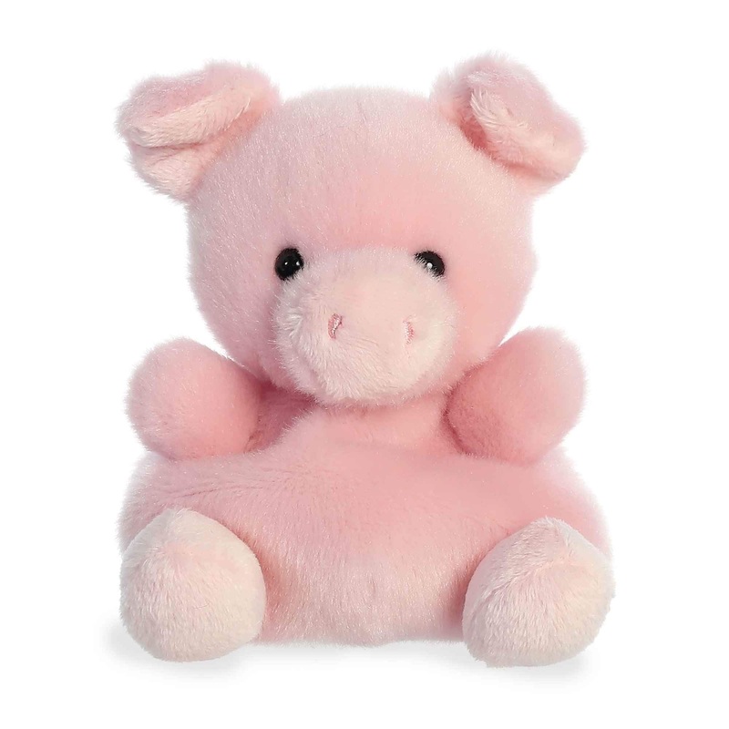 Aurora Adorable Palm Pals Wizard Pig Stuffed Animal - Pocket-Sized Play - Collectable Fun - Pink 5 Inches