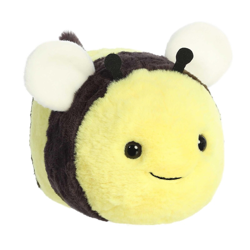 Aurora Adorable Spudsters Bee Stuffed Animal - Comforting Cuddles - Playful Companions - Yellow 10 Inches