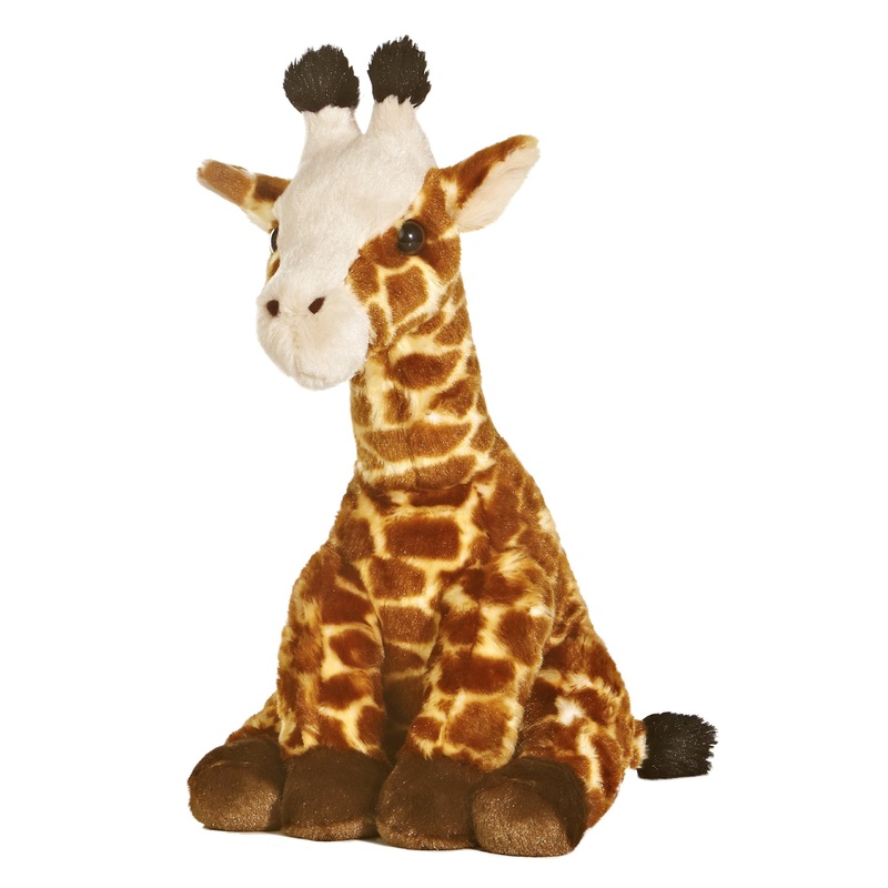 Aurora Adventurous Destination Nation Giraffe Stuffed Animal - Global Exploration - Learning Fun - Brown 15 Inches