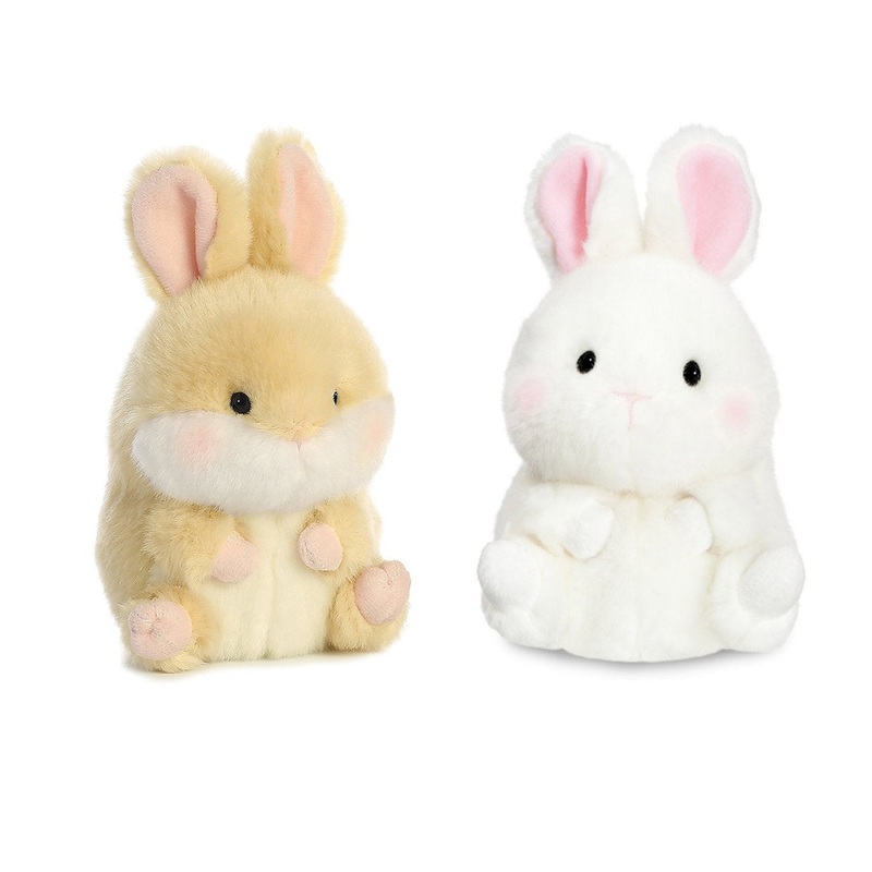 Aurora Bundle 2 5' Beanbag Stuffed Animals: Lively Bunny Bunbun Bunny