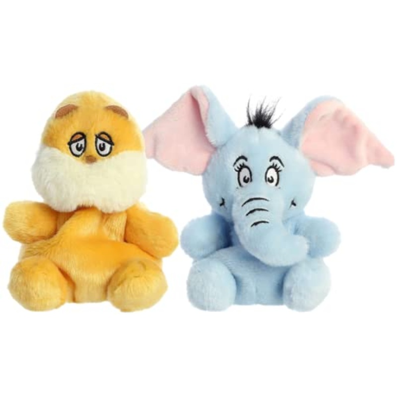 Aurora Dr. Seuss Horton & The Lorax 5 Inch Palm Pals Bundle